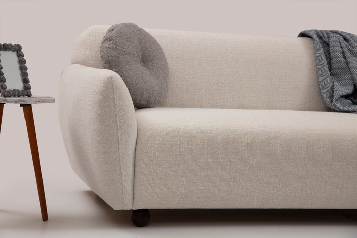 Atelier Del Sofa Eddy - Sofá de 3 plazas Crema Atelier Del Sofa Eddy - Sofá de 3 plazas Crema
